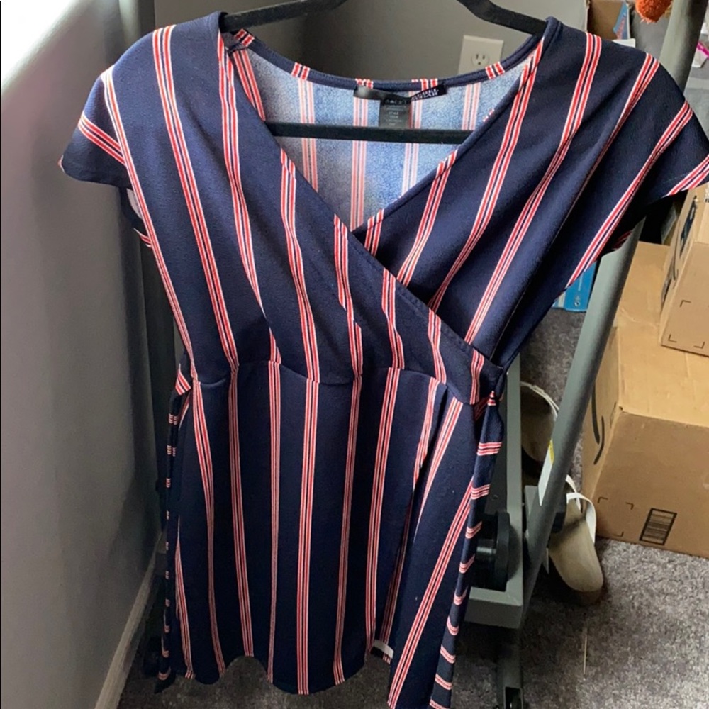 Stripped Maxi Dress mini